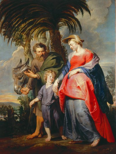 Return of the Holy Family from Egypt by Peter Paul Rubens